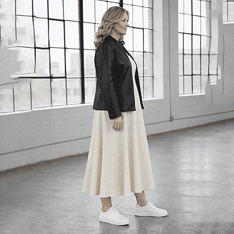 La Marey Signature Genuine Nappa Leather Jacket (Size 20 to 22) - Black