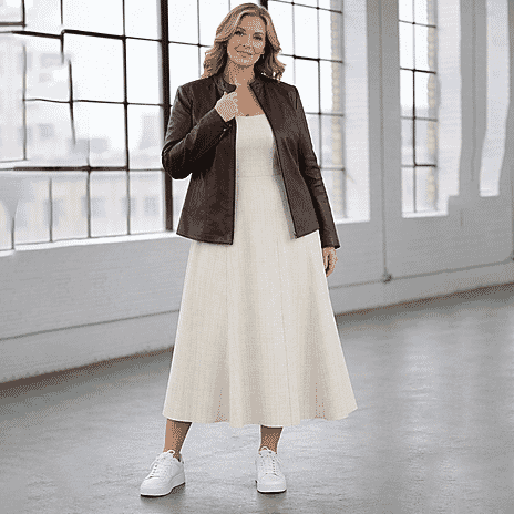 La Marey Signature Genuine Nappa Leather Jacket (Size XL) - Chocolate