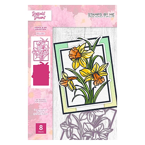 DAFFODIL DREAMS  DIE STENCIL SET