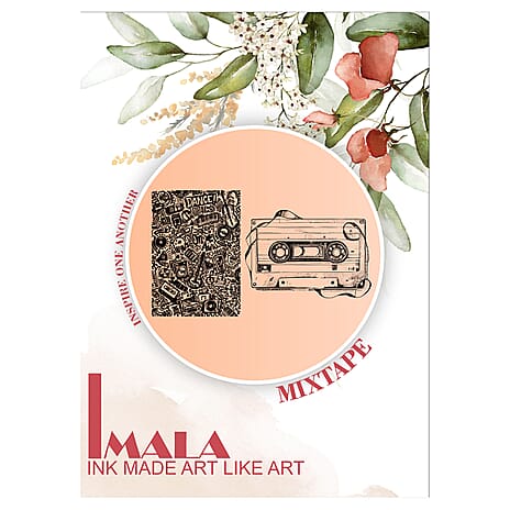 2 Pieces Imala Stamp Mixtape (Size 5x7) - Multi