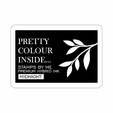 STAMPS BY ME - Dye Based Hybrid Ink Pad - Midnight Black