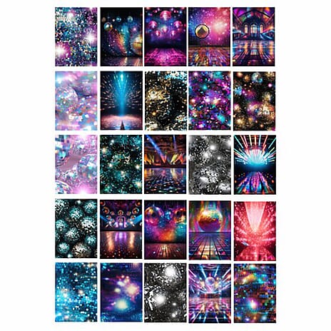 DISCO FEVER 5 X 7 25 DESIGNS - 75 PAGES 200 GSM
