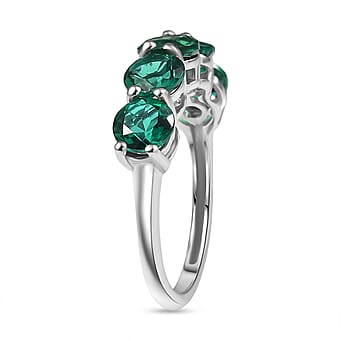 https://tjcuk.sirv.com/Products/81/5/8155418/Lab-Grown-Emerald-5-Stone-Ring-in-Platinum-OverlaySterling-Silver-2-25_8155418_3.jpg?w=342&h=342