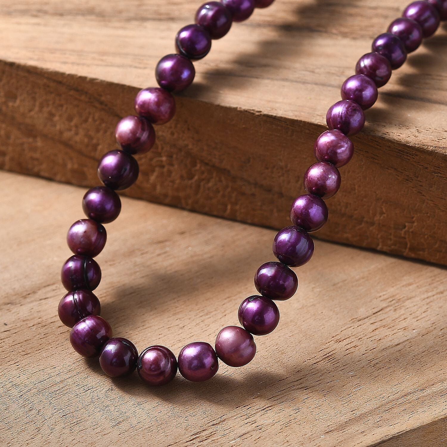 Pearl Stone Necklace Size - 28