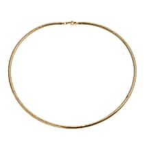 Royal Bali Collection 9K Yellow Gold 3MM Necklace (Size - 18) with Lobster Clasp