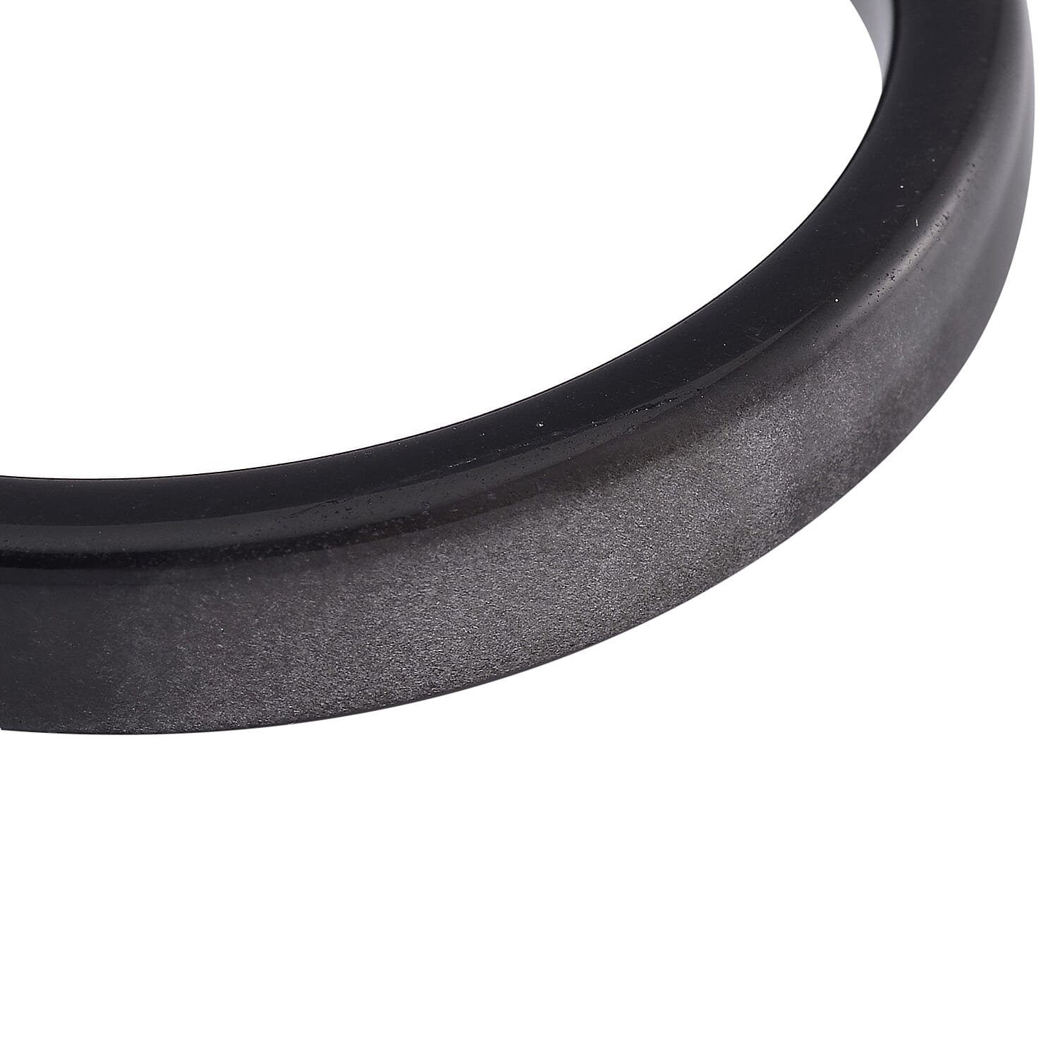 Black Obsidian Bangle (Size - 7.5) 122.50 Ct.