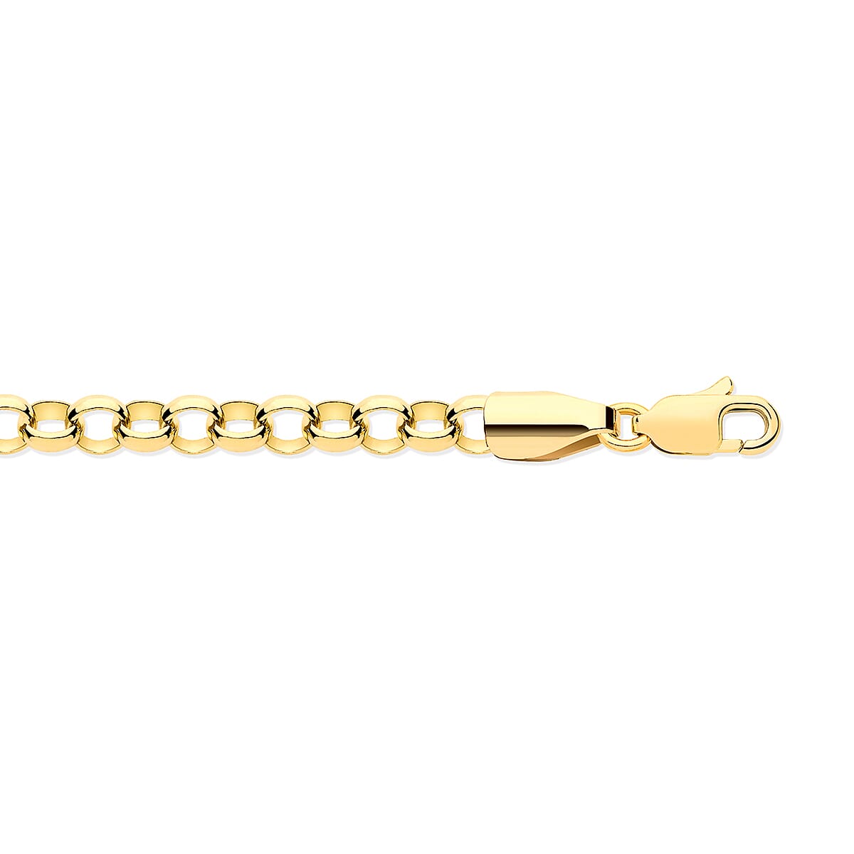Closeout Deal - 9K Yellow Gold Double Curb Link Chain (Size - 18) with Lobster Clasp 1.80 Gram