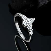 LUXURIANT 1.27 Ct. Lab Grown Diamond Ring in 950 Platinum IGI Certified (VS-EF)