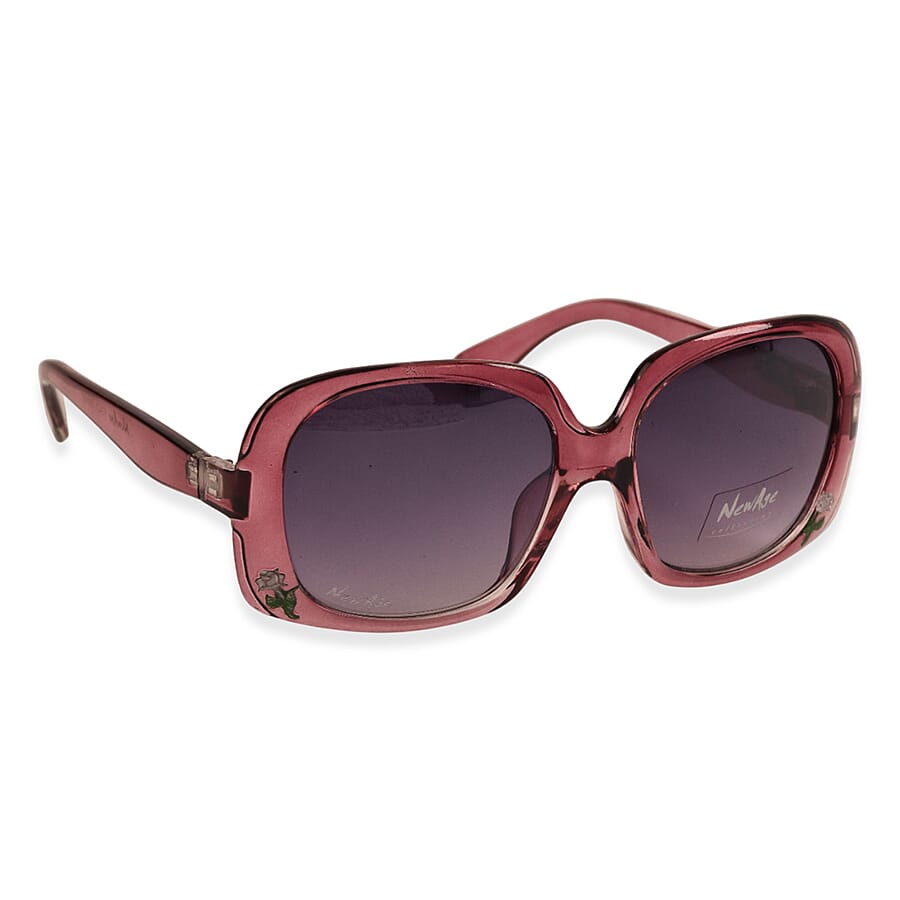 New Age Sunglasses with UV400 Filter - Light Brown