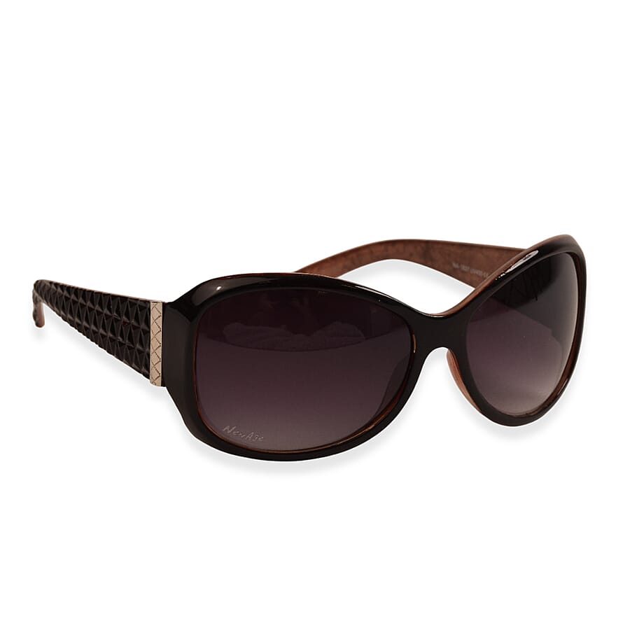 New Age Sunglasses with UV400 Filter - Brown