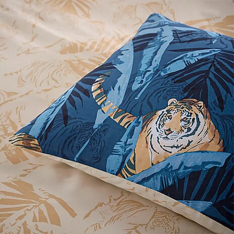 Simply Charlotte Animal Comforter and Duvet (Size 1x200 cm) - Navy