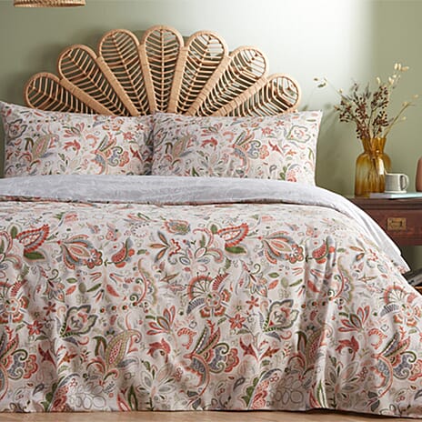 Simply Charlotte Animal Duvet Set (Size-Single) - Multi Pink