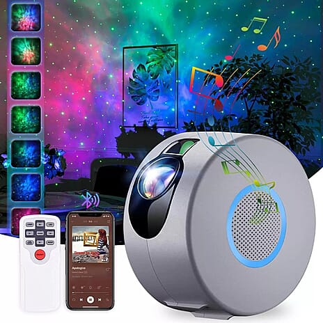 Nebula Dream LED Sky Light Projector with Bluetooth Speaker