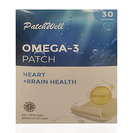 Patchwell Omega-3 Patch - Your support for overall well-being (30 Day Supply)