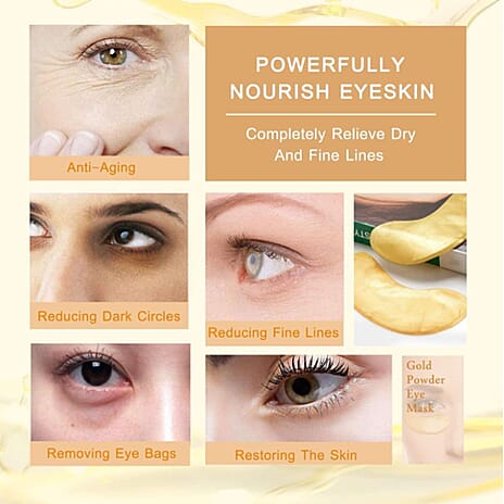 Patchwell Golden Eye Mask - Pack of 12