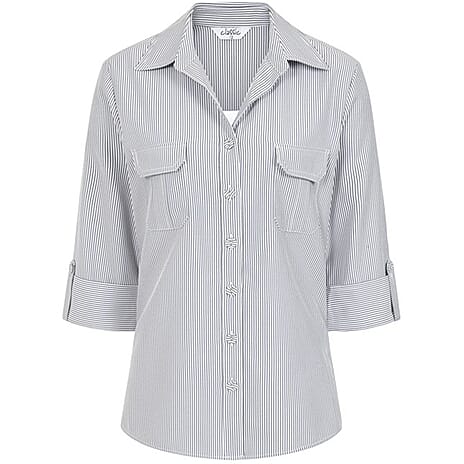 SEERSUCKER BLOUSE WITH CAMI