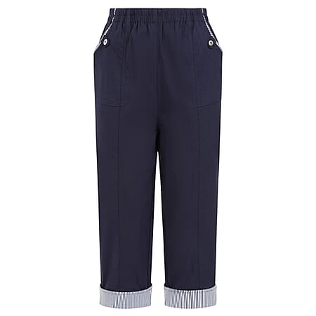 Classic Woven Jean and Pant-Trouser (Size - 10) - Navy