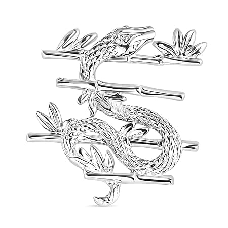 Royal Bali Collection - Sterling Silver Dragon Pendant