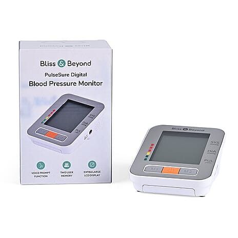 FOR YOURS AND YOUR LOVED ONES HEALTH - Bliss - Beyond Blood Pressure Monitor - Stores 90 Sets of Memory for Two Users Each