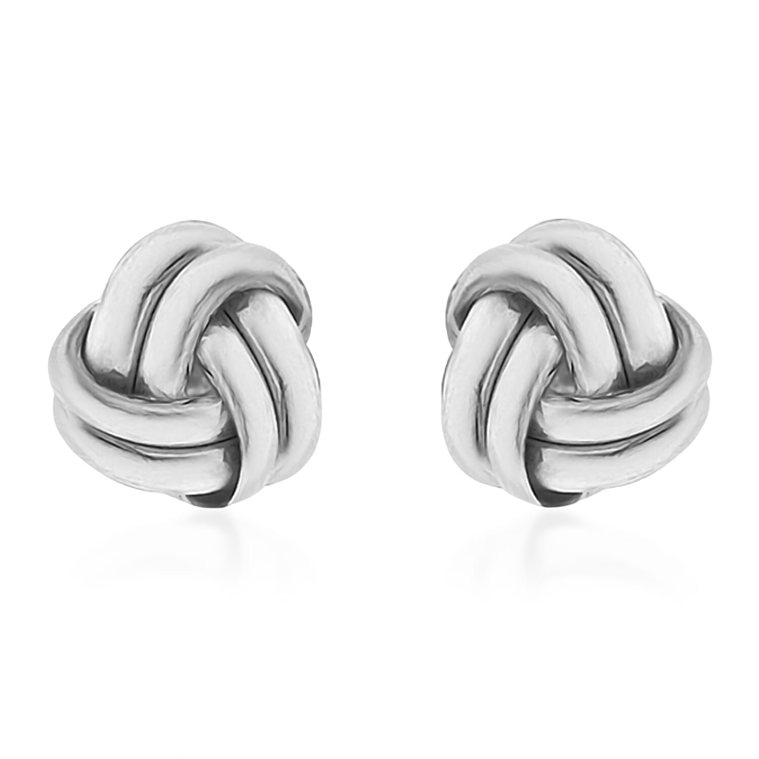 Close Out Deal - Sterling Silver Knot Earring with Push Back