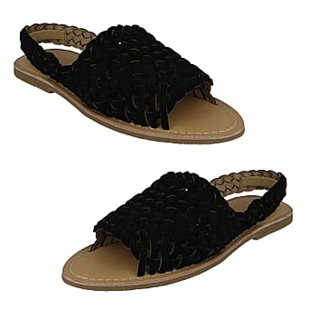 https://tjcuk.sirv.com/Products/81/5/8158561/Ladies-Sandal-Suede-Leather-Size-3-Black_8158561.jpg?w=342&h=342