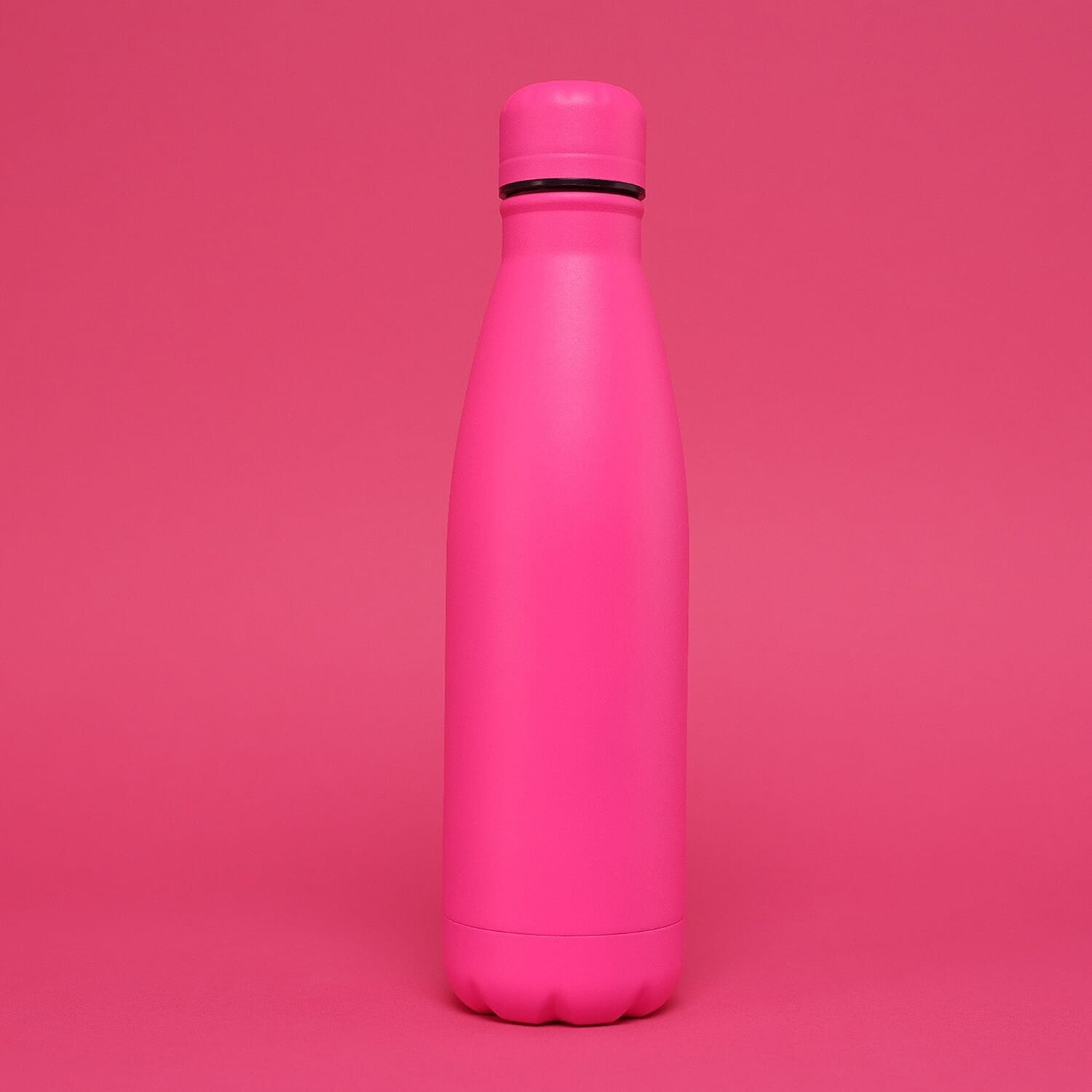 Stay Hydrated with HD Water Bottle (500ml) - Hot Pink