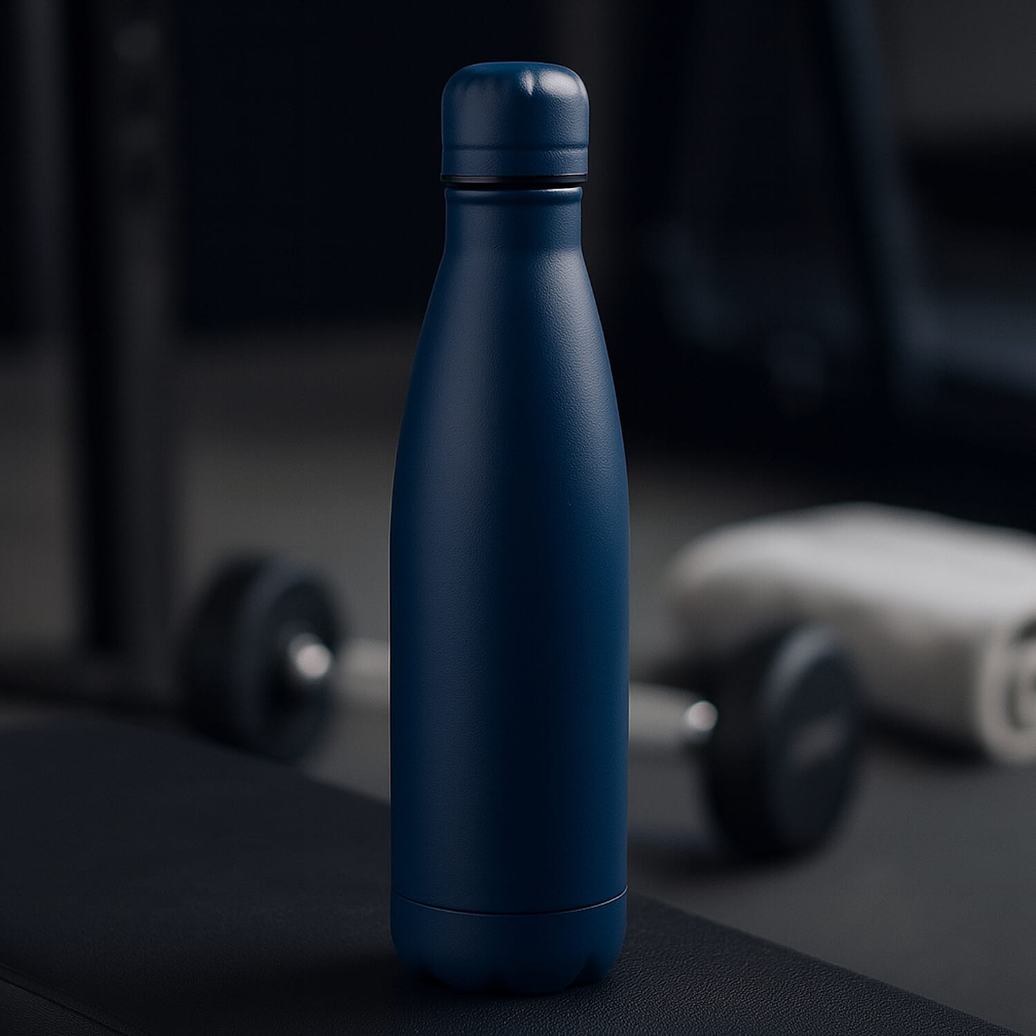 Stay Hydrated with HD Water Bottle (500ml) - Navy Blue