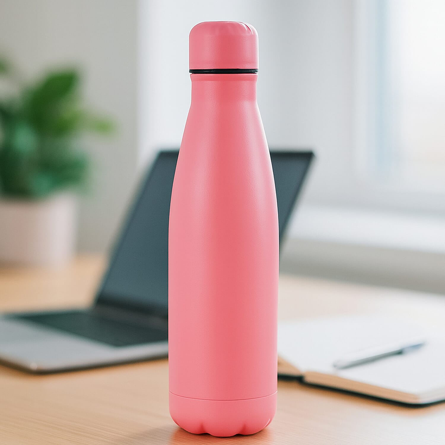 Stay Hydrated with HD Water Bottle (500ml) - Pink