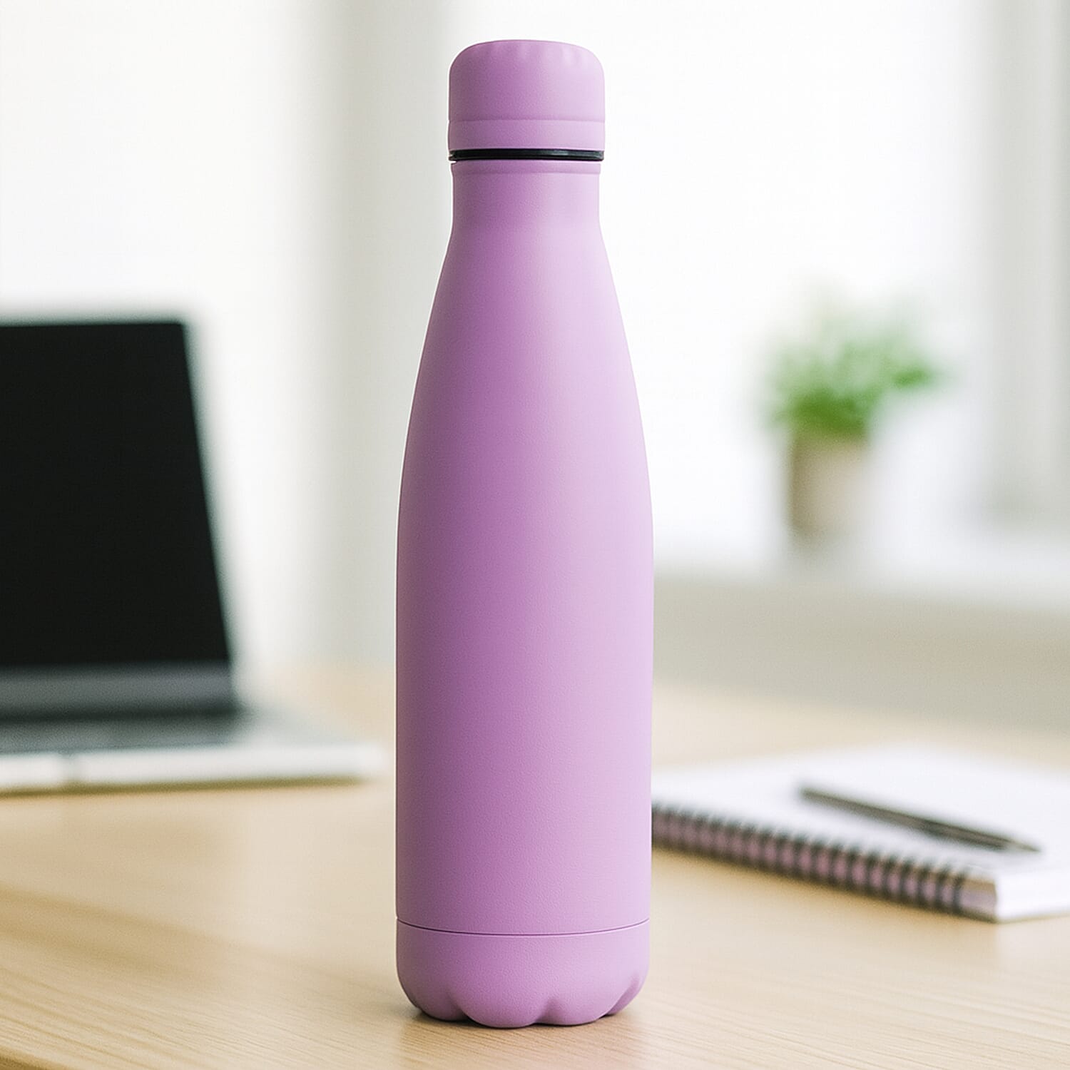 Stay Hydrated with HD Water Bottle (500ml) - Purple
