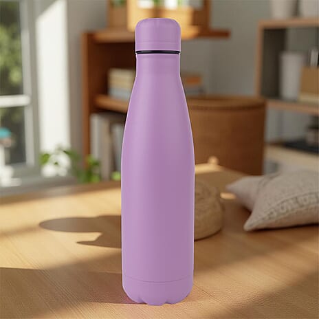 Stay Hydrated with HD Water Bottle (500ml) - Purple