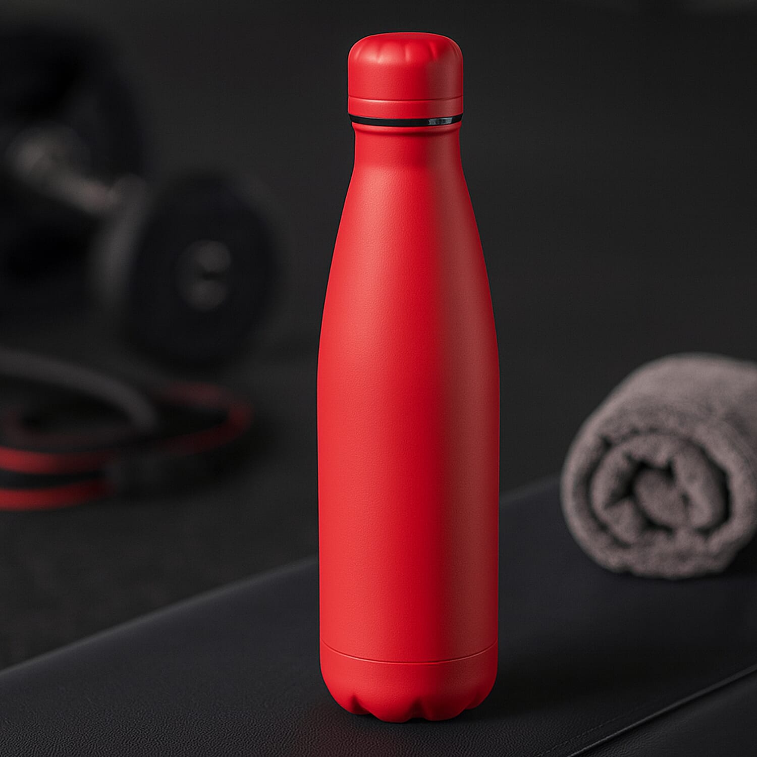 Stay Hydrated with HD Water Bottle (500ml) - Red