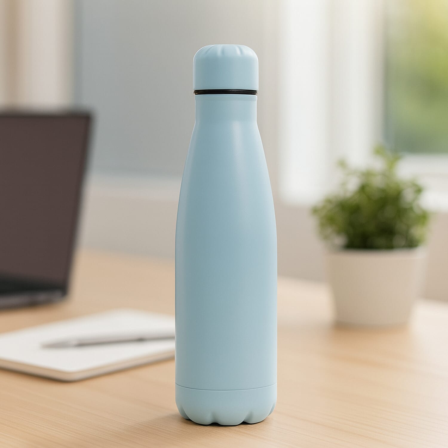 Stay Hydrated with HD Water Bottle (500ml) - Sky Blue