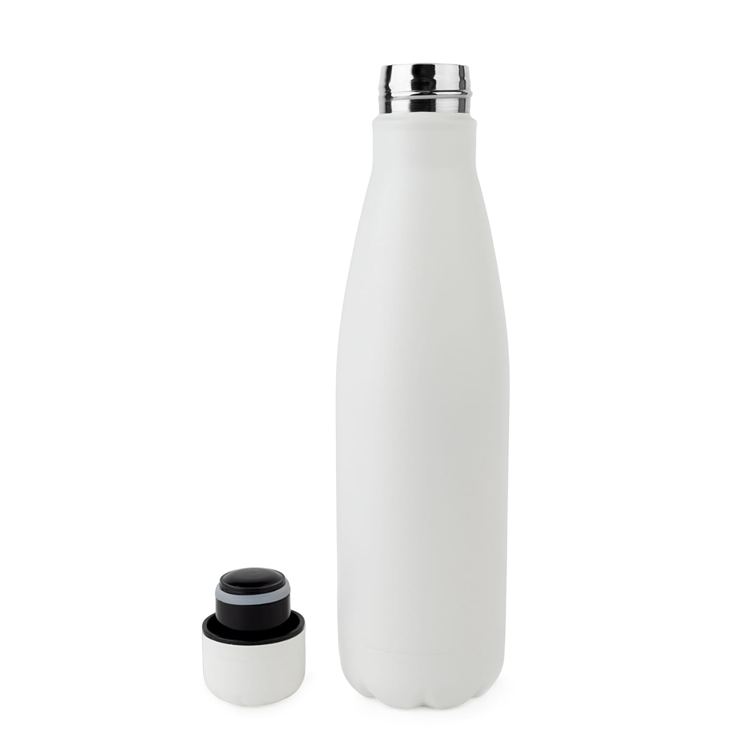 Stay Hydrated with HD Water Bottle (500ml) - White
