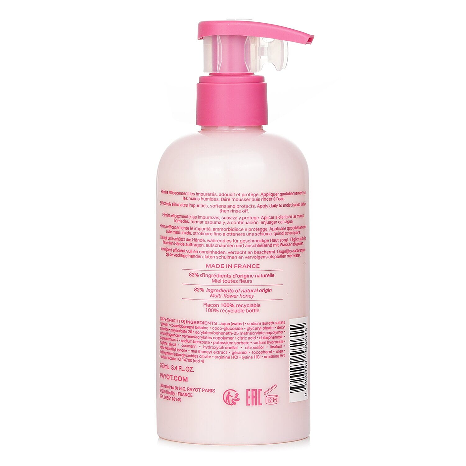 PAYOT - Rituel Douceur Emollient Hand Cleanser 250ML