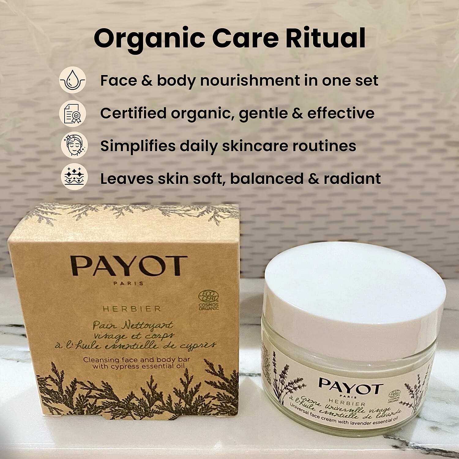 PAYOT - Herbier Duo Organic Care Ritual Set