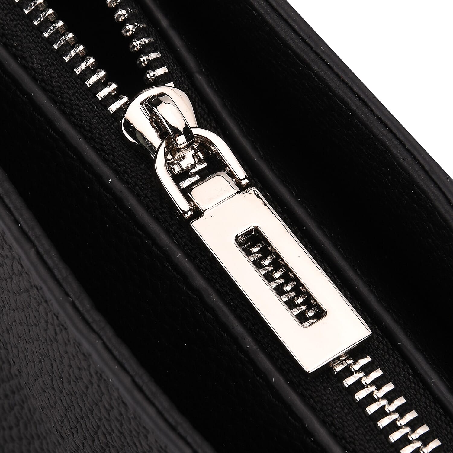 Milan Closeout- 100% Full Grain Genuine Leather Tote Bag with  Adjustable Straps - Black