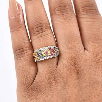 https://tjcuk.sirv.com/Products/81/6/8160827/Multi-Sapphire-White-Zircon-Main-Stone-With-Side-Stone-Ring-in-18K-YG-_8160827_2.jpg?w=342&h=342