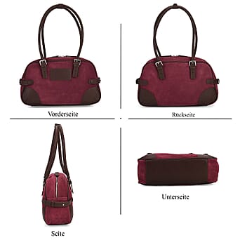https://tjcuk.sirv.com/Products/81/6/8161093/Two-Tone-Genuine-Leather-Structured-Bowling-Bag-Dark-Plum_8161093_3.jpg?w=342&h=342