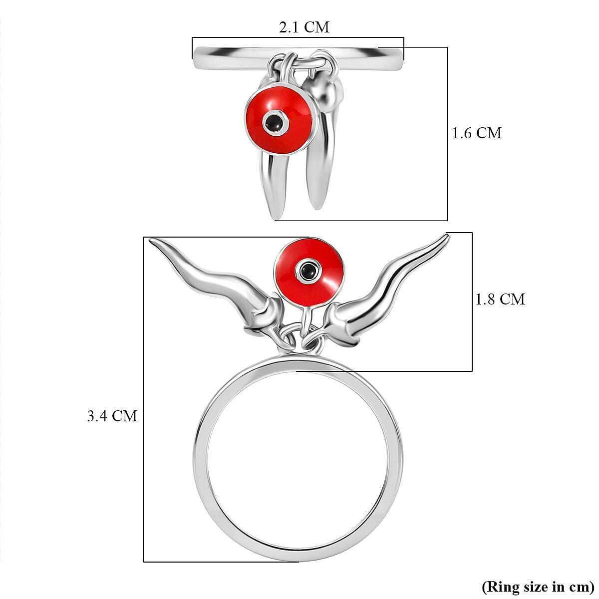 GP Chilli Pepper Collection - Blue Sapphire Ring in Rhodium Overlay Sterling Silver GP Chilli Pepper Collection - Blue Sapphire Ring in Rhodium Overlay Sterling Silver