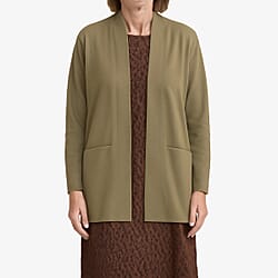 - Maisi Viscose Long Sleeves Cardigan (Size S) - Khaki