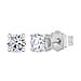 LUXURIANT 1 Ct. Lab Grown Diamond Solitaire Earrings in 9K Gold, SGL Certified