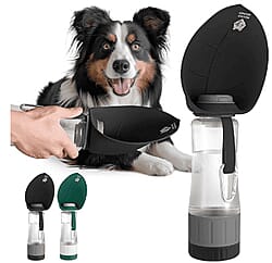 Healthy Hounds- Portable Dog Water Bottle for Travel (600ml) - Green