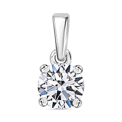 LUXURIANT 2 Ct. Lab Grown Diamond Pendant in 950 Platinum IGI Certified (VS/D)