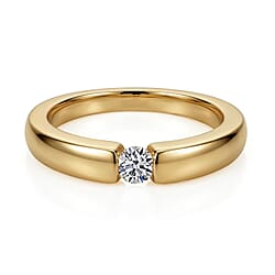 LUXURIANT Lab Grown Diamond Solitaire Ring (SI-GH)