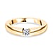 Luxuriant Lab Grown Diamond SI-GH Solitaire Ring in Sterling Silver