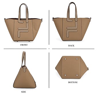 https://tjcuk.sirv.com/Products/81/6/8162290/Genuine-Leather-Patterned-Bucket-Bag-Size-19x15x19-cm-Beige-Grey_8162290_3.jpg?w=342&h=342