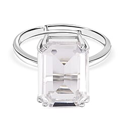Austrian Crystal Solitaire Adjustable Ring