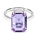 Austrian Crystal Solitaire Adjustable Ring