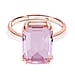 Austrian Crystal Solitaire Adjustable Ring