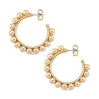 https://tjcuk.sirv.com/Products/81/6/8162545/Golden-Colour-Shell-Pearl-Earrings-with-Push-Backs-in-Yellow-Gold-Plat_8162545_3.jpg?w=342&h=342